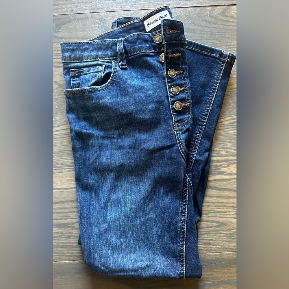 Studio Blue 5-button Jeans